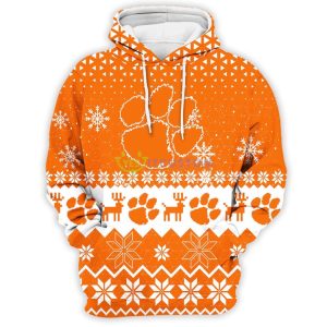 Clemson Tigers Sports 3D Pullover Hoodie Product Photo 2