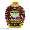 Baby Yoda Mandalorian Christmas 3D All Over Print Hoodie Product Photo 1