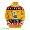 Baby Yoda Santa, Love You To The Moon and Back Yellow 3D Hoodie Christmas Product Photo 1