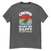 Crows Make Me Happy You Not So Much Shirt Product Photo 1