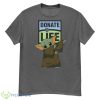 Donate Life Baby Yoda Dabbing Shirt Product Photo 1