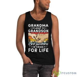 Grandma And Grandson Best Partners In Crime For Life Shirt - Ultra Cotton Tank Top