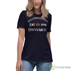 Halloween Town Est 1998 University Shirt - Women's Relaxed Short Sleeve Jersey Tee