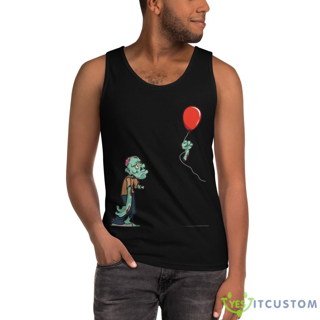 Halloween Zombie Cut Off Arm Balloon Shirt 11 Halloween Zombie Cut Off Arm Balloon Shirt - Ultra Cotton Tank Top