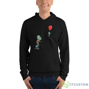 Halloween Zombie Cut Off Arm Balloon Shirt 16 Halloween Zombie Cut Off Arm Balloon Shirt - Unisex Fleece Pullover Hoodie