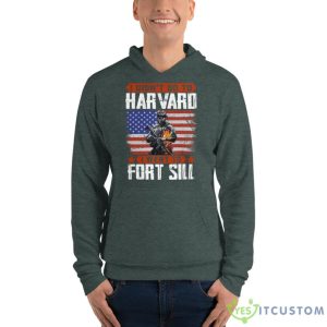 I Didn’T Go To Harvard I Went To Fort Sill Veteran Shirt 13 I Didn’T Go To Harvard I Went To Fort Sill Veteran Shirt - Unisex Fleece Pullover Hoodie-1