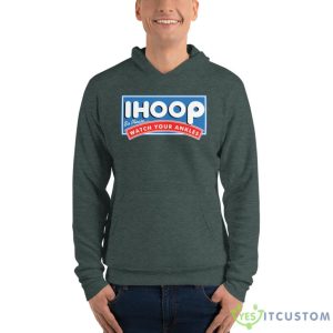 I Hoop So Please Watch Your Ankles Shirt - Unisex Fleece Pullover Hoodie-1