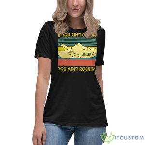 If You Ain't Crocin' You Ain't Rockin' Shirt 18 If You Ain't Crocin' You Ain't Rockin' Shirt - Women's Relaxed Short Sleeve Jersey Tee-1