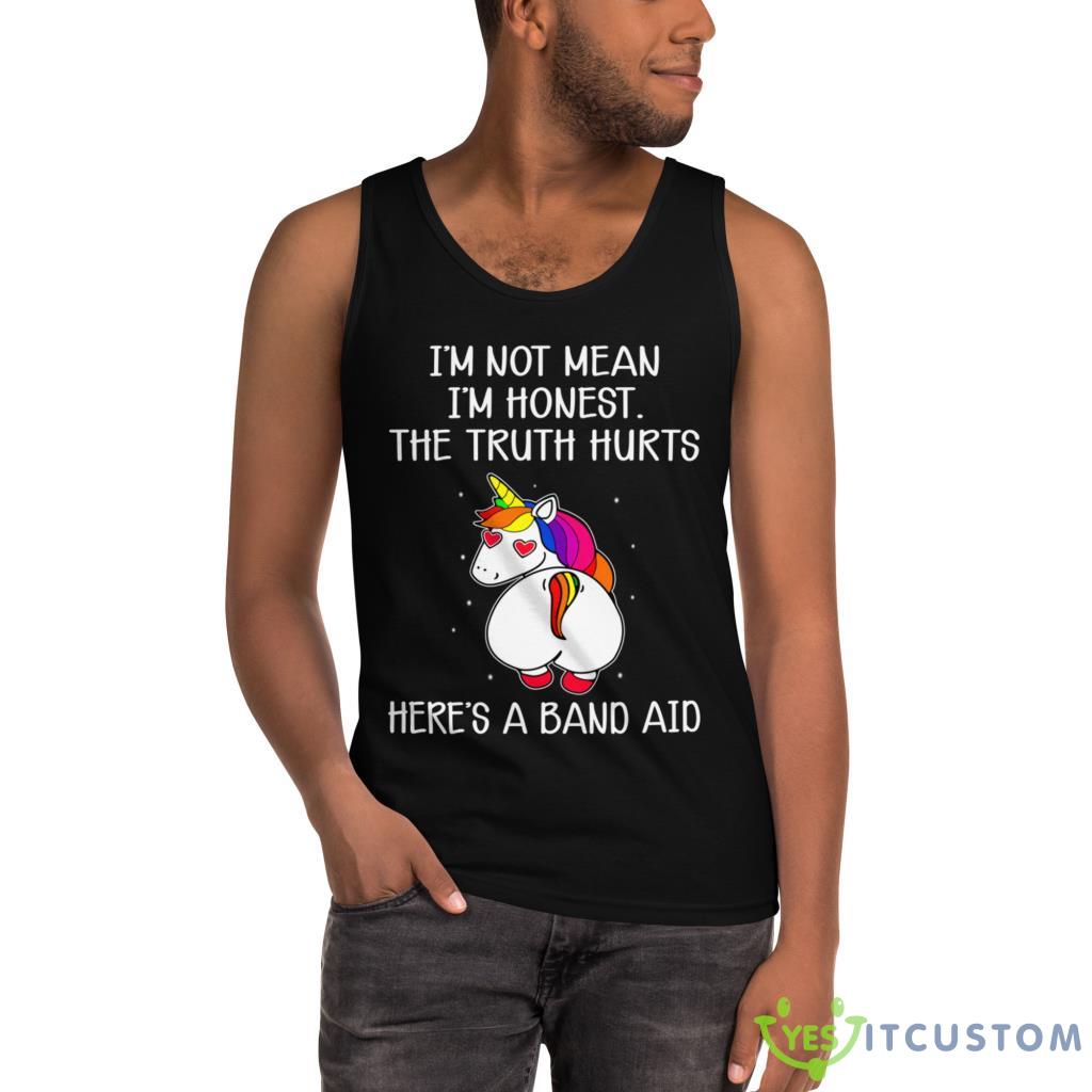 I'm Not Mean I'm Honest. The Truth Hurts Here's A Band Aid Shirt 3 I'm Not Mean I'm Honest. The Truth Hurts Here's A Band Aid Shirt - Ultra Cotton Tank Top