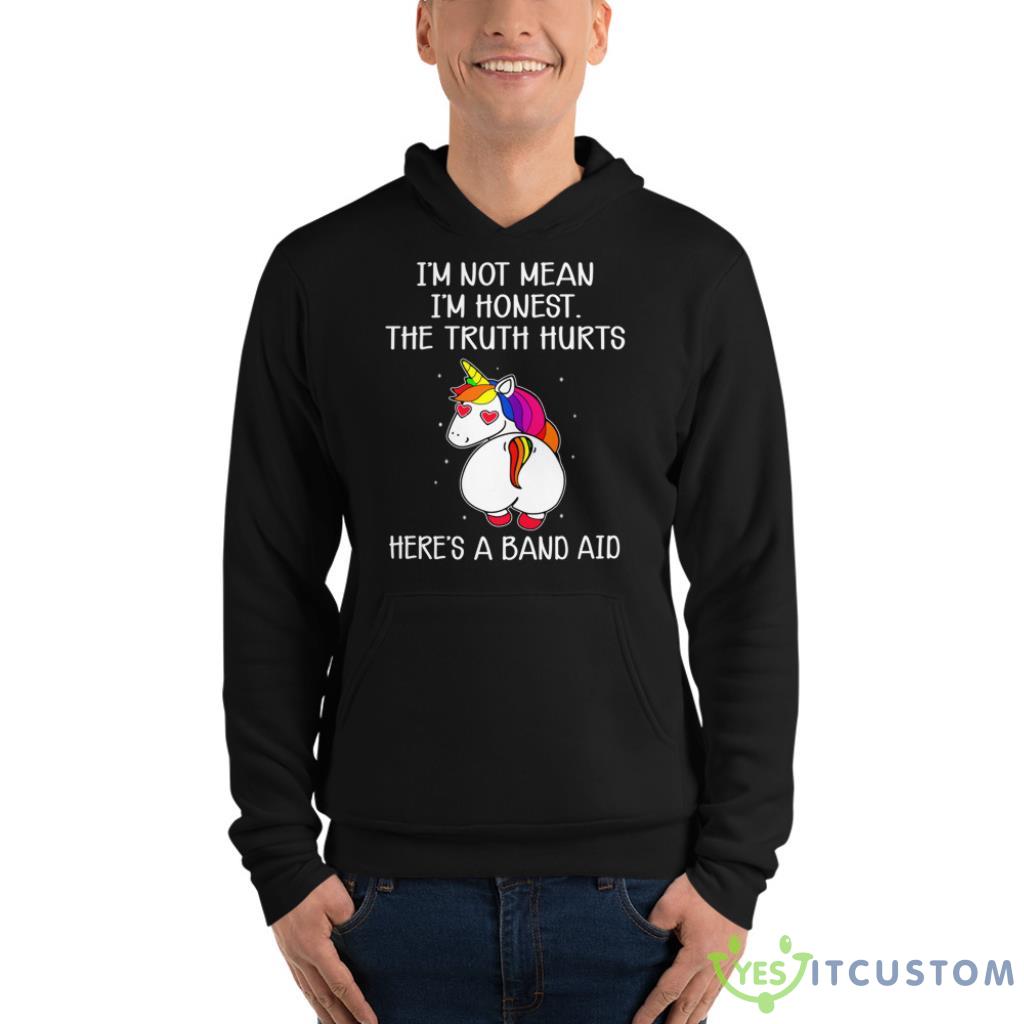 I'm Not Mean I'm Honest. The Truth Hurts Here's A Band Aid Shirt 5 I'm Not Mean I'm Honest. The Truth Hurts Here's A Band Aid Shirt - Unisex Fleece Pullover Hoodie