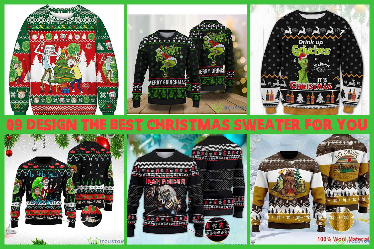 09 Design The Best Christmas Sweater For You YesItCustom