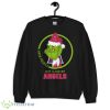 Angels MLB Christmas Grinch I Hate People But I Love Angels Shirt Product Photo 1