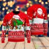 Bigfoot Mery Squatchmas 3D Ugly Christmas Sweater Product Photo 1