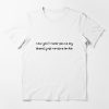 Billie Eilish Lyrics No Time Essential T-Shirt Product Photo 1