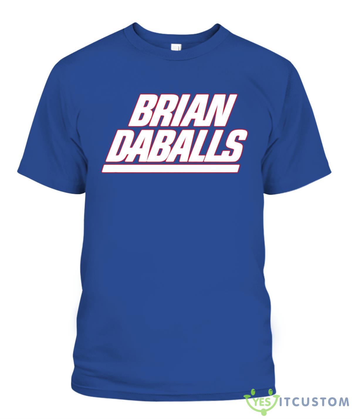 Giants Brian Daboll Brian Daballs T-shirt 2 Brian daboll Tshirt 1 Product Photo 1
