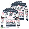 Busch Light Apple 3D Christmas Sweatshirt Product Photo 1