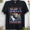 Disney Frozen Olaf Sven Ugly Christmas Sweater T-Shirt Product Photo 1