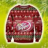 Dr Pepper 3D Christmas Knitting Pattern Ugly Sweater Sweatshirt Product Photo 1