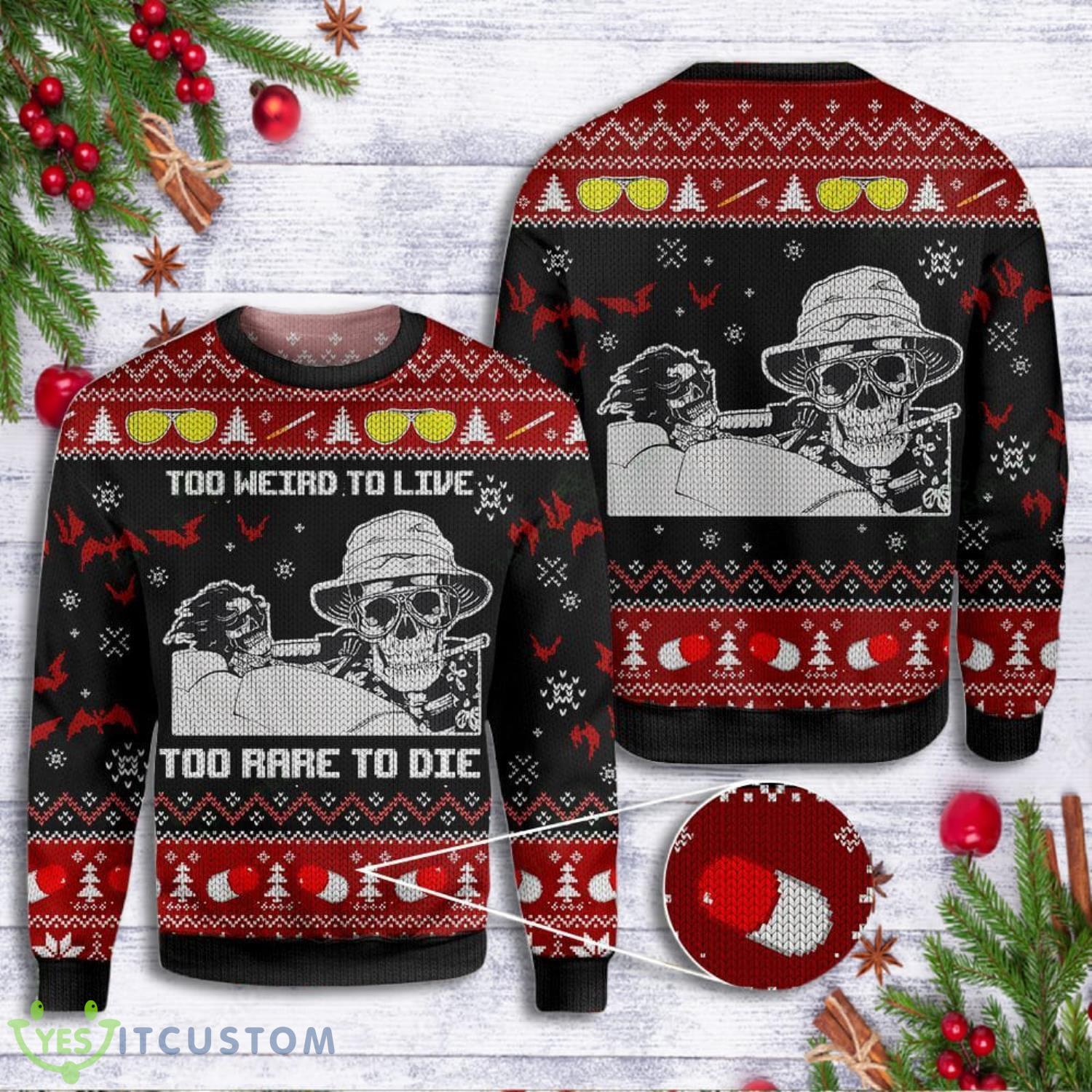 Fear And Loathing In Las Vegas Knitting Pattern Christmas Ugly Sweater 4 Fear And Loathing In Las Vegas Knitting Pattern Christmas Ugly Sweater Product Photo 2