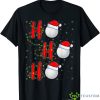 Golf Lighting Xmas Santa Ho Ho Ho Golf Christmas Shirt Product Photo 1