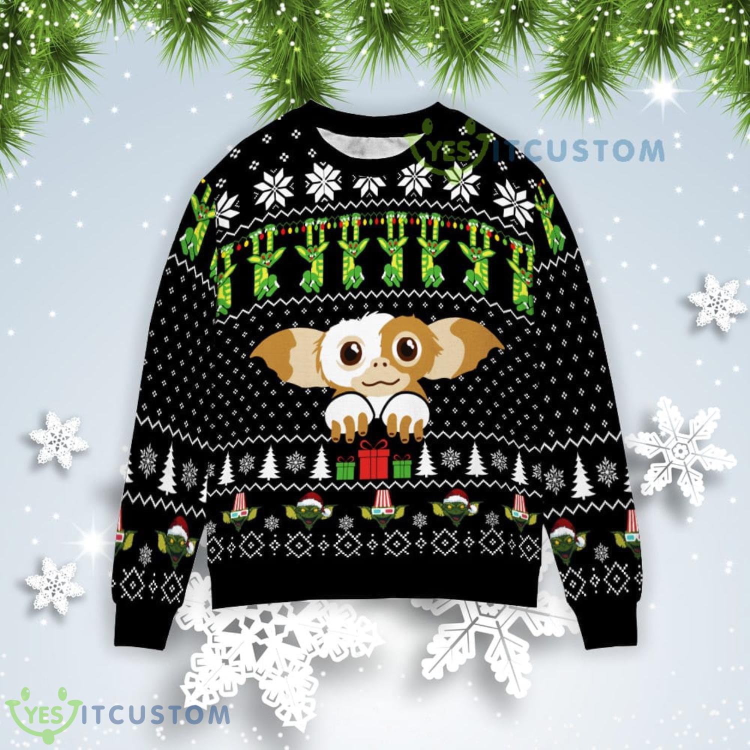 Gremlins Christmas Gift Ugly Christmas Sweater 3 Gremlins Christmas Gift Ugly Christmas Sweater Product Photo 1