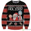Happy Human Holiday Christmas Ugly Christmas Sweater Product Photo 1