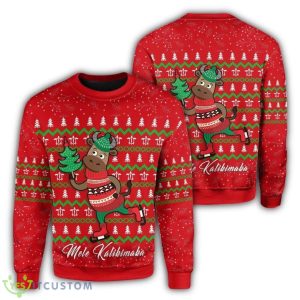 Hawaii Mele Kalikimaba Red Christmas Ugly Sweater Product Photo 1