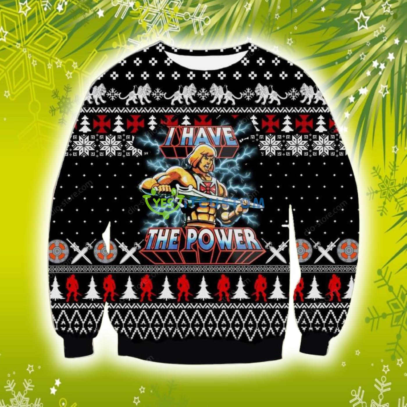 He Man 3D Christmas Knitting Pattern Ugly Sweater Sweatshirt 3 He Man 3D Christmas Knitting Pattern Ugly Sweater Sweatshirt Product Photo 1