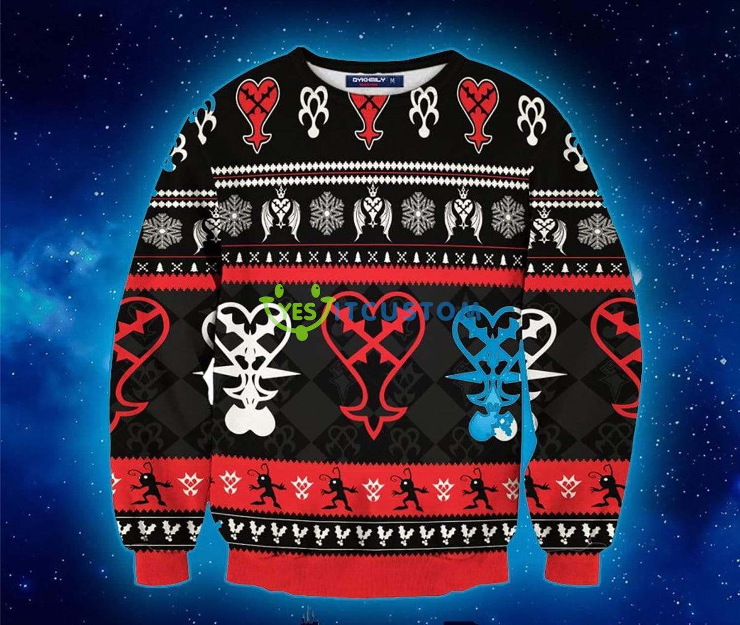 Heartless 3D Christmas Knitting Pattern Ugly Sweater Sweatshirt 3 Heartless 3D Christmas Knitting Pattern Ugly Sweater Sweatshirt Product Photo 1