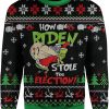 How Biden Stole The Election All-Over Knitting Pattern Sweater Product Photo 1