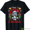 I Want A Hippopotamus For Christmas T-Shirt Product Photo 1