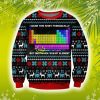 I Wear This Shirt Periodically 3D Christmas Knitting Pattern Ugly Sweater Sweatshirt Product Photo 1