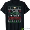 I'll Be Home for Christmas Baseball Shirt Product Photo 1