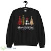 Ladies Christmas Tree Merry Christmas Shirts - 1Unisex Crewneck Sweatshirt