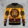 Lion All Over Printed Ugly Christmas Sweater Product Photo 1