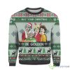 May Your Christmas Be Golden Girls Ugly Christmas Sweater Product Photo 1