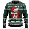Meowy Cat Santa Christmas Sweater Product Photo 1