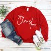 Merry Christmas Sweatshirt Product Photo 1