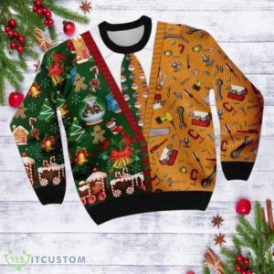Merry Chrsitmas Carpenter Merry Christmas Ugly Sweater 4 Merry Chrsitmas Carpenter Merry Christmas Ugly Sweater Product Photo 2