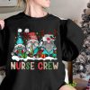 Nurse Crew Gnome Christmas Sweatshirt Product Photo 1