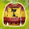 Piss Me Off 3D Christmas Knitting Pattern Ugly Sweater Sweatshirt Product Photo 1