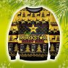 Rockstar Energy Drink 3D Christmas Knitting Pattern Ugly Sweater Sweatshirt Product Photo 1