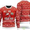 Santa Play Baseball Red Ugly Christmas Sweater Men Women Product Photo 1