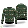 Saxophone Snowflakes Image Noel Pattern Ugly Christmas Sweater Product Photo 1