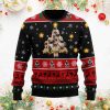 So Cute Pug Christmas Tree Black Red Ugly Christmas Sweater Product Photo 1