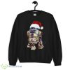 Star Wars R2D2 Christmas Lights T-Shirt - 1Unisex Crewneck Sweatshirt