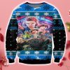 Stranger Things 3D Christmas Knitting Pattern Ugly Sweater Sweatshirt Product Photo 1