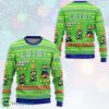 Super Mario Luigi Christmas Ugly Sweater Product Photo 1