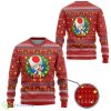 Super Mario Toad Christmas Ugly Christmas Sweater Product Photo 1