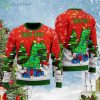 Tree Rex And Christmas Gift Ugly Christmas Sweater Product Photo 1